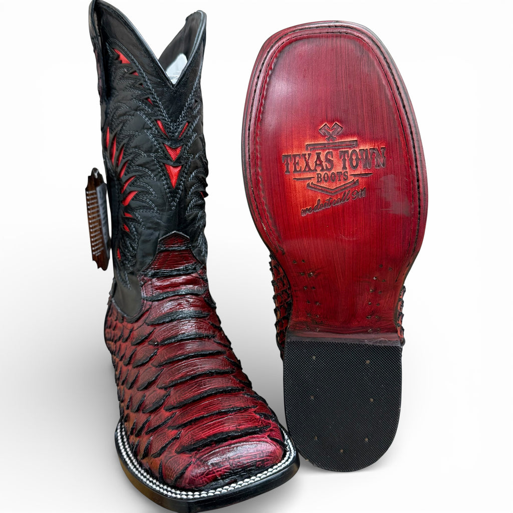 Python Jumbo - Midnight Red