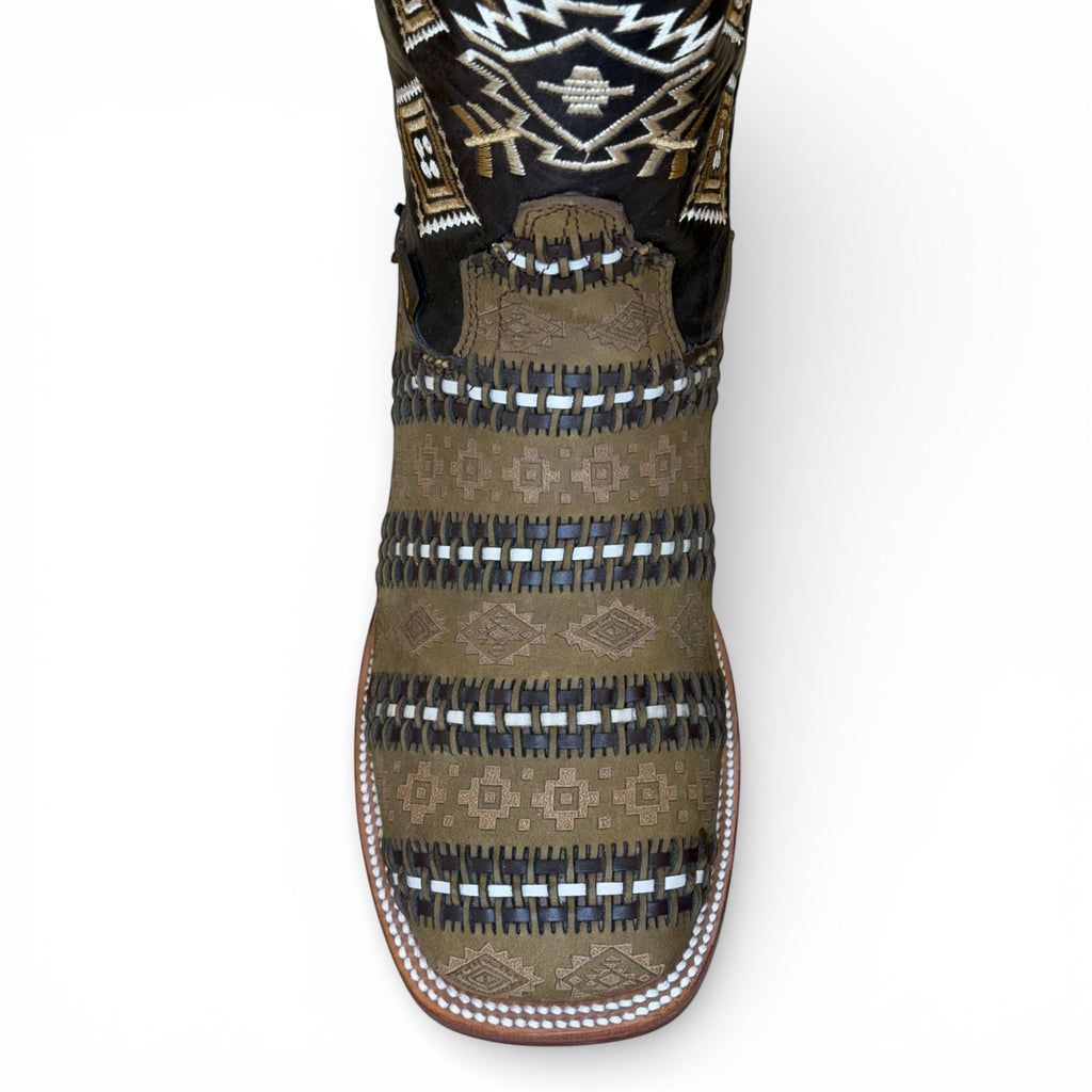 Aztec Handwoven - Sq. Toe Handwoven