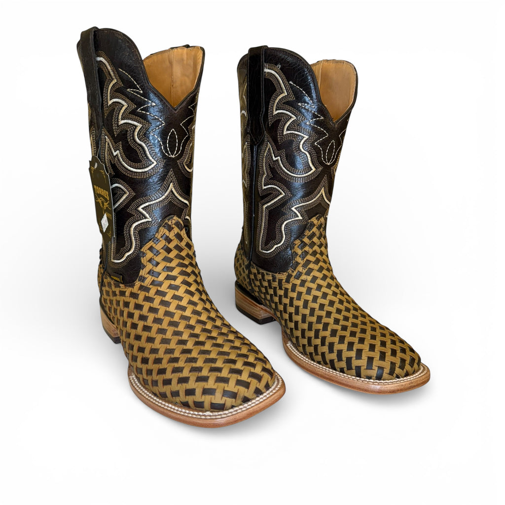 Sq. Toe Handwoven - ChocoHoney