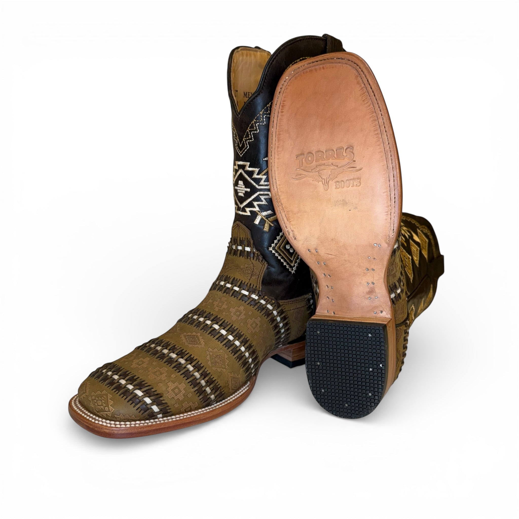 Aztec Handwoven - Sq. Toe Handwoven