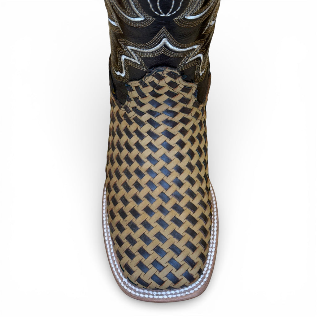 Sq. Toe Handwoven - ChocoHoney