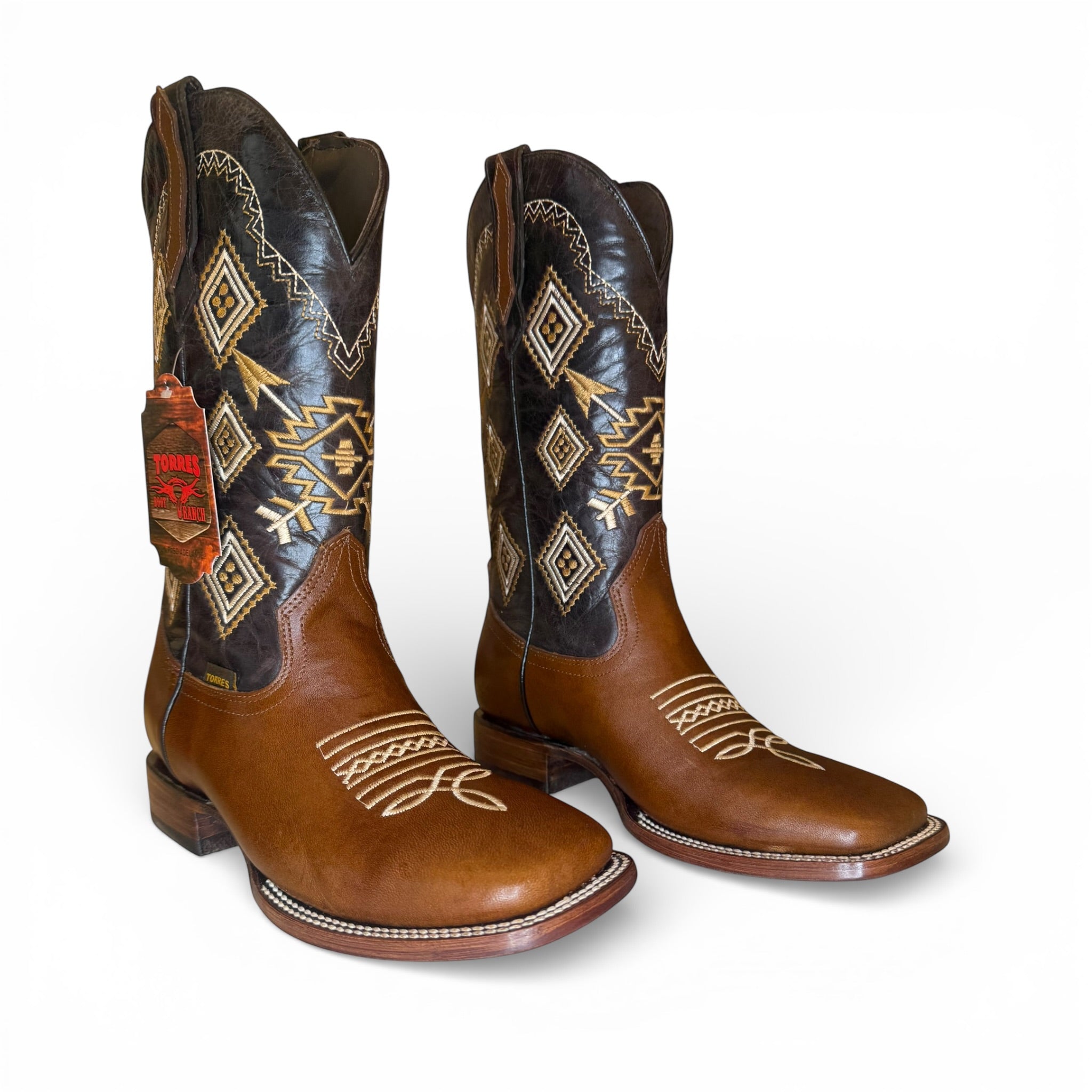 The Ranger - Saddle Brown Sq. Toe