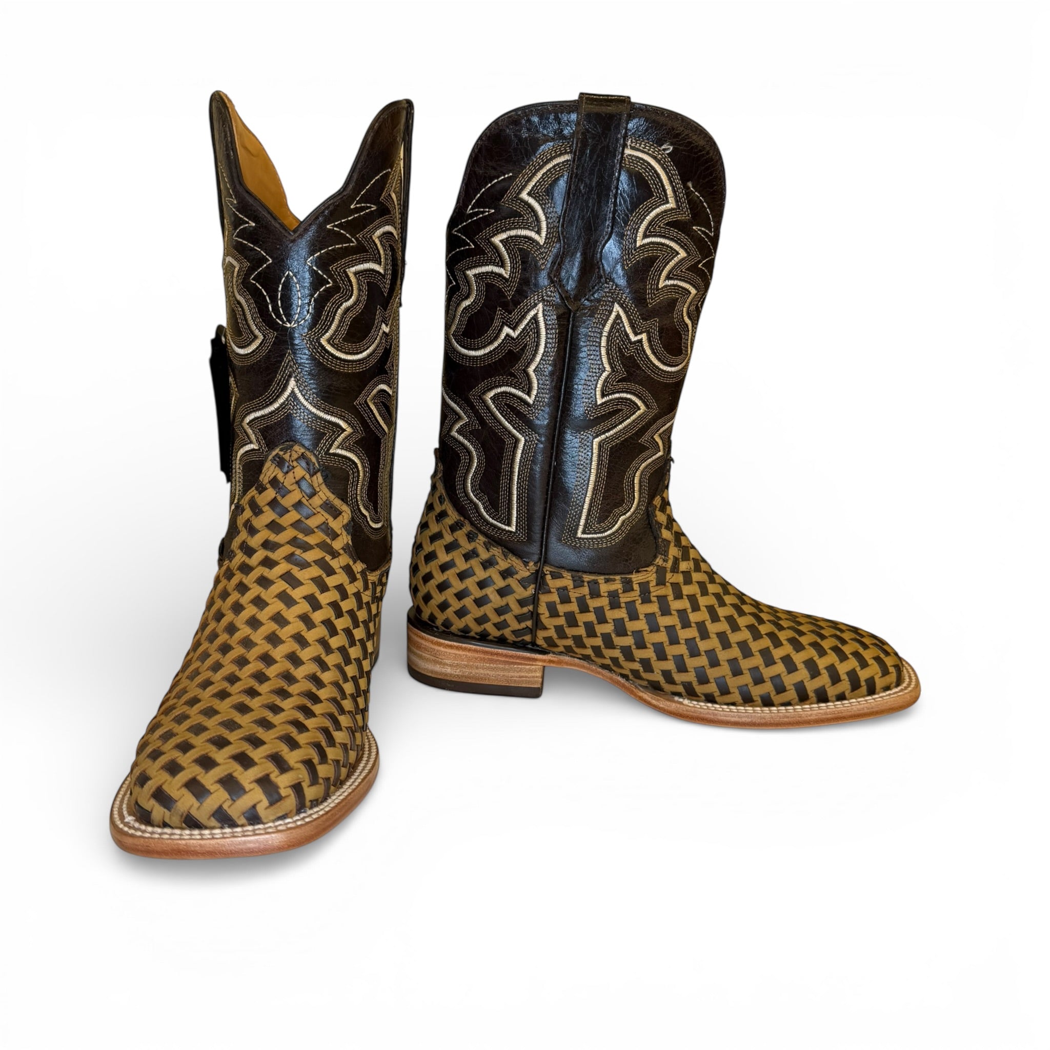 Sq. Toe Handwoven - ChocoHoney