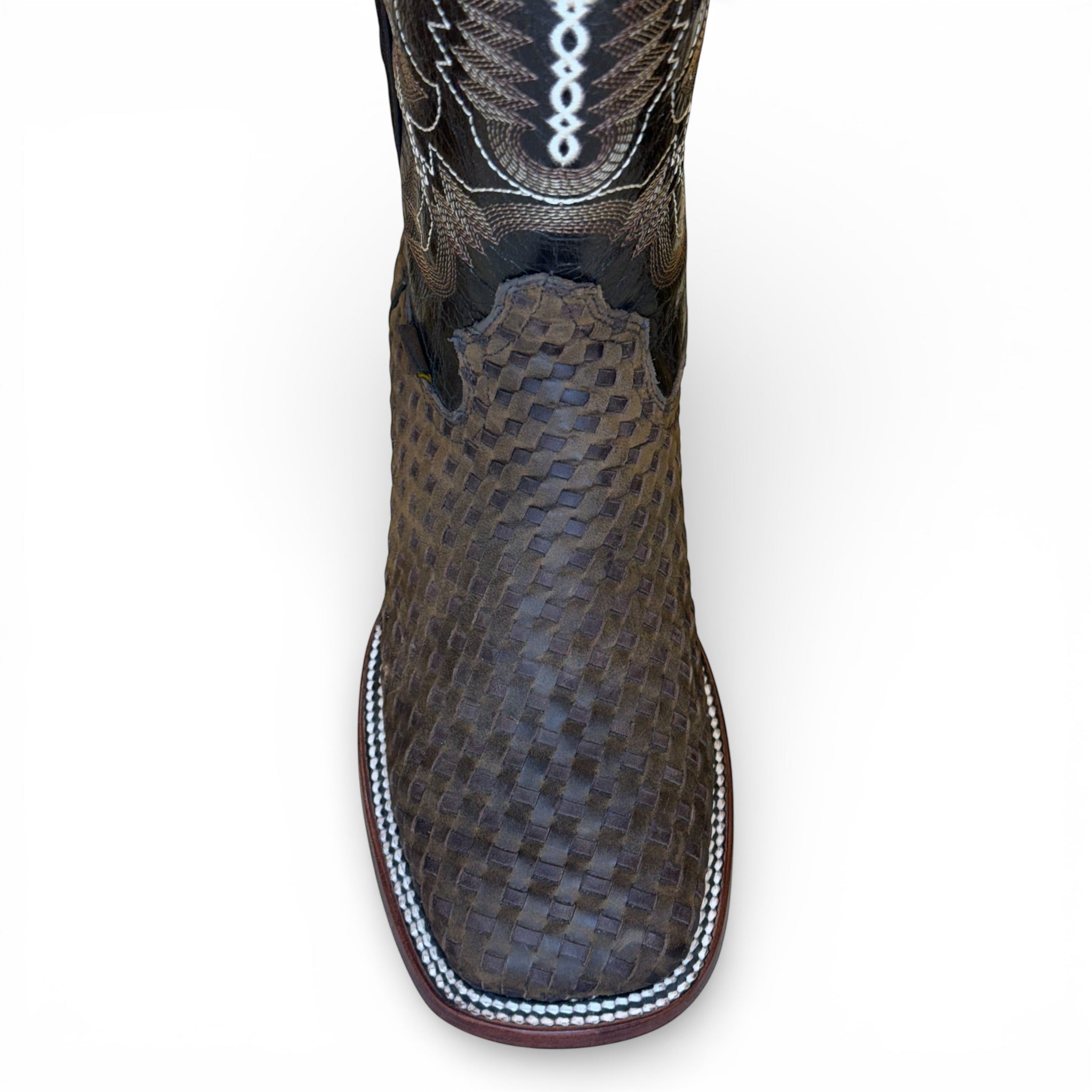 Handwoven Sq. Toe - Tobacco