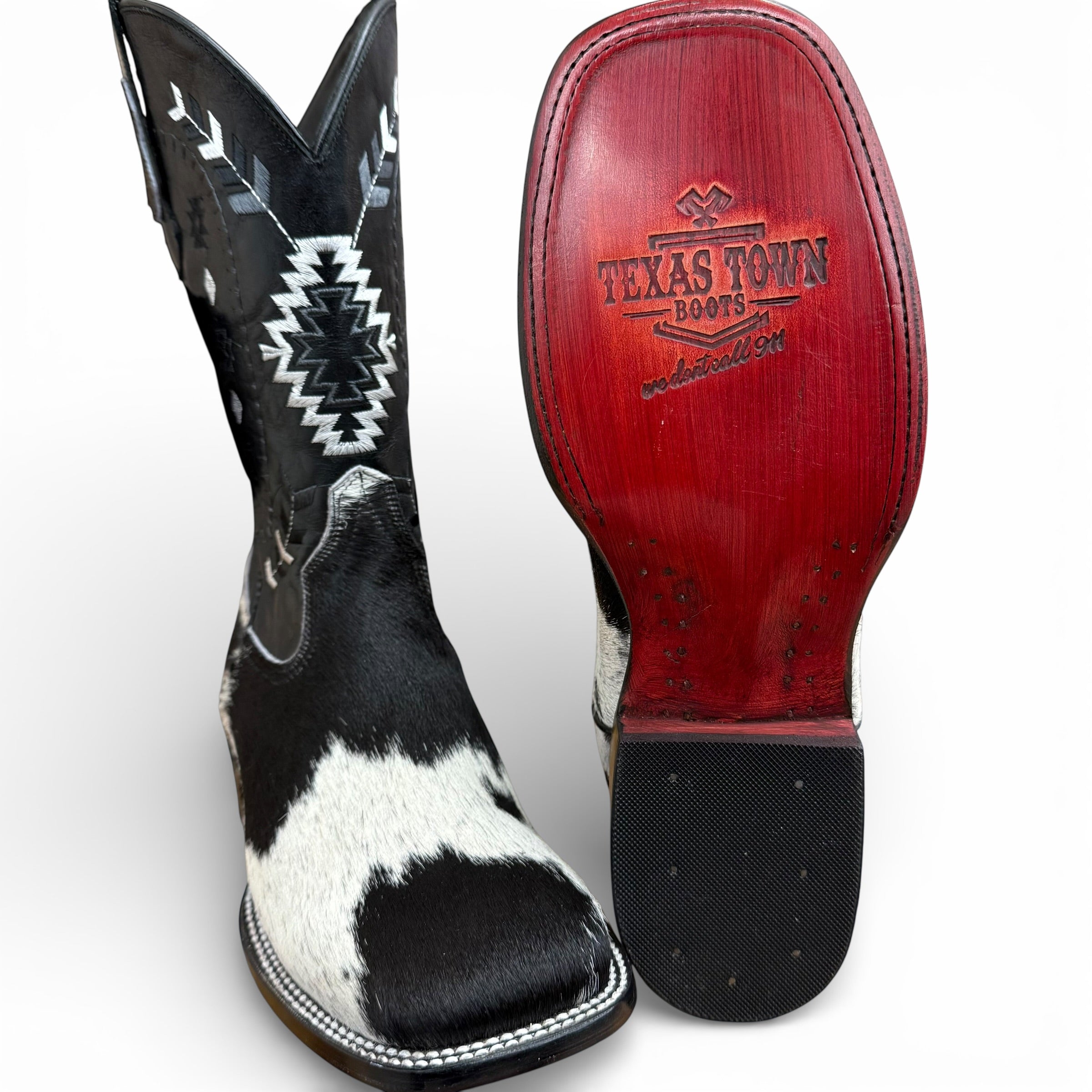 Cowhide - Red Bottoms