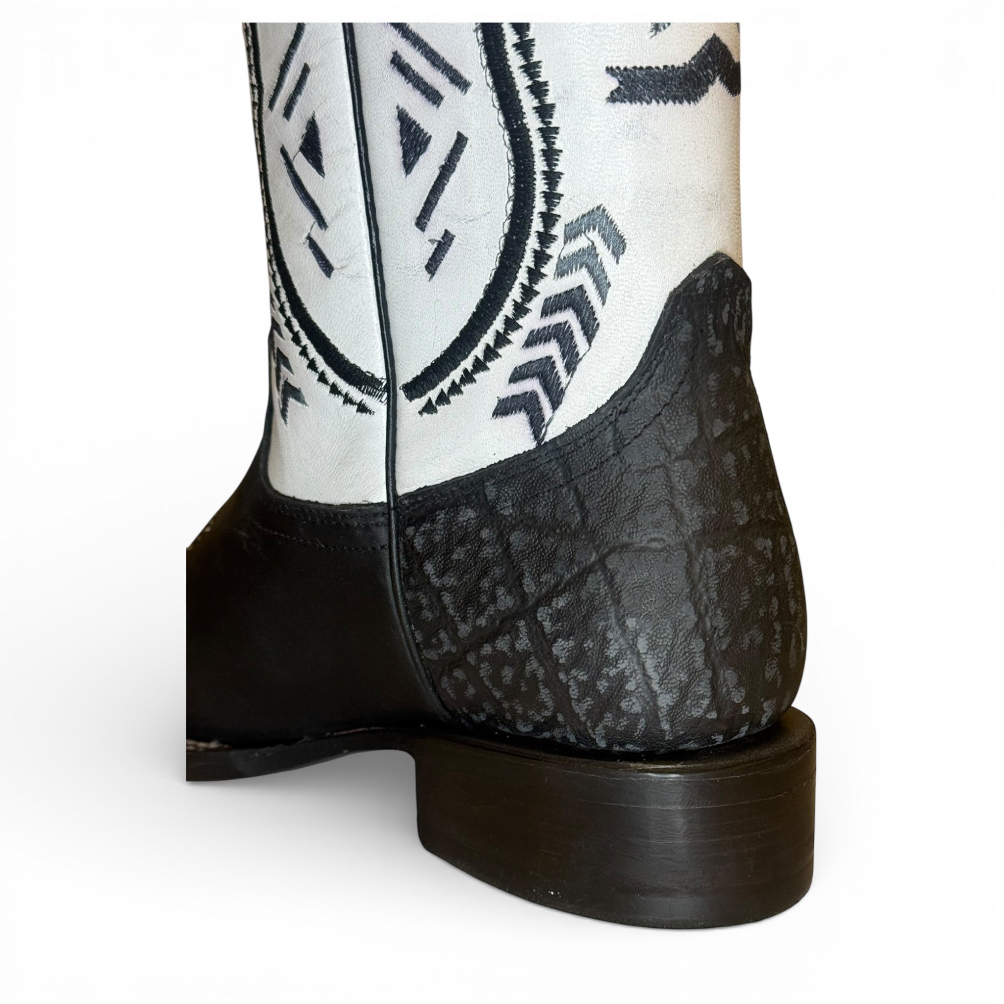 Midnight Azteca - Black Sq. Toe