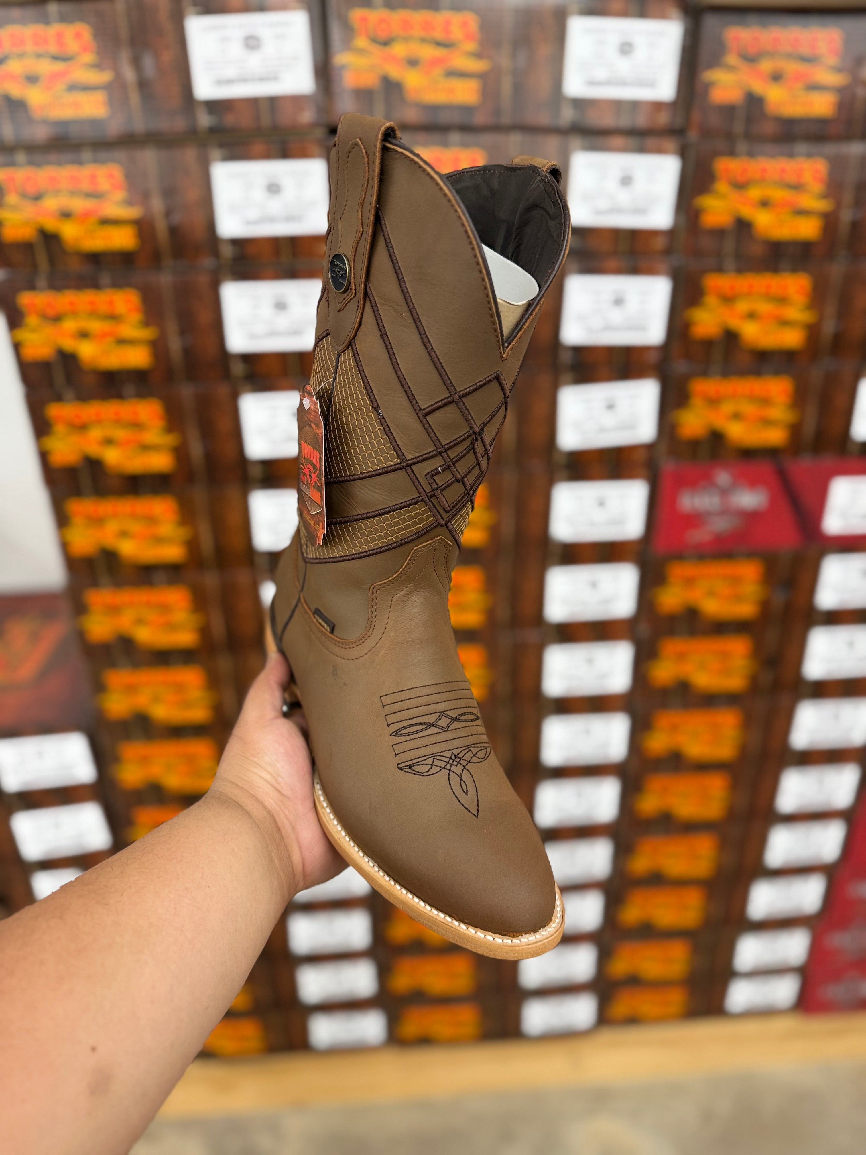 The Rancher - Round Toe - Tabacco